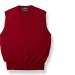 カシミヤVベスト