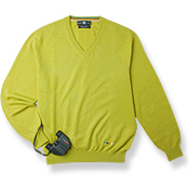 カシミヤVネックセーター