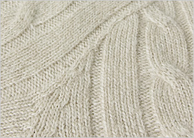 カシミヤハーフジップアップセーター