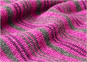 カシミヤクルーネックセーター/パープル